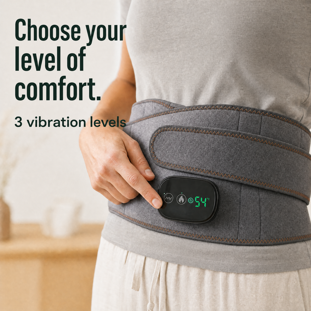 OrthoHeat Heat & Massage Belt©