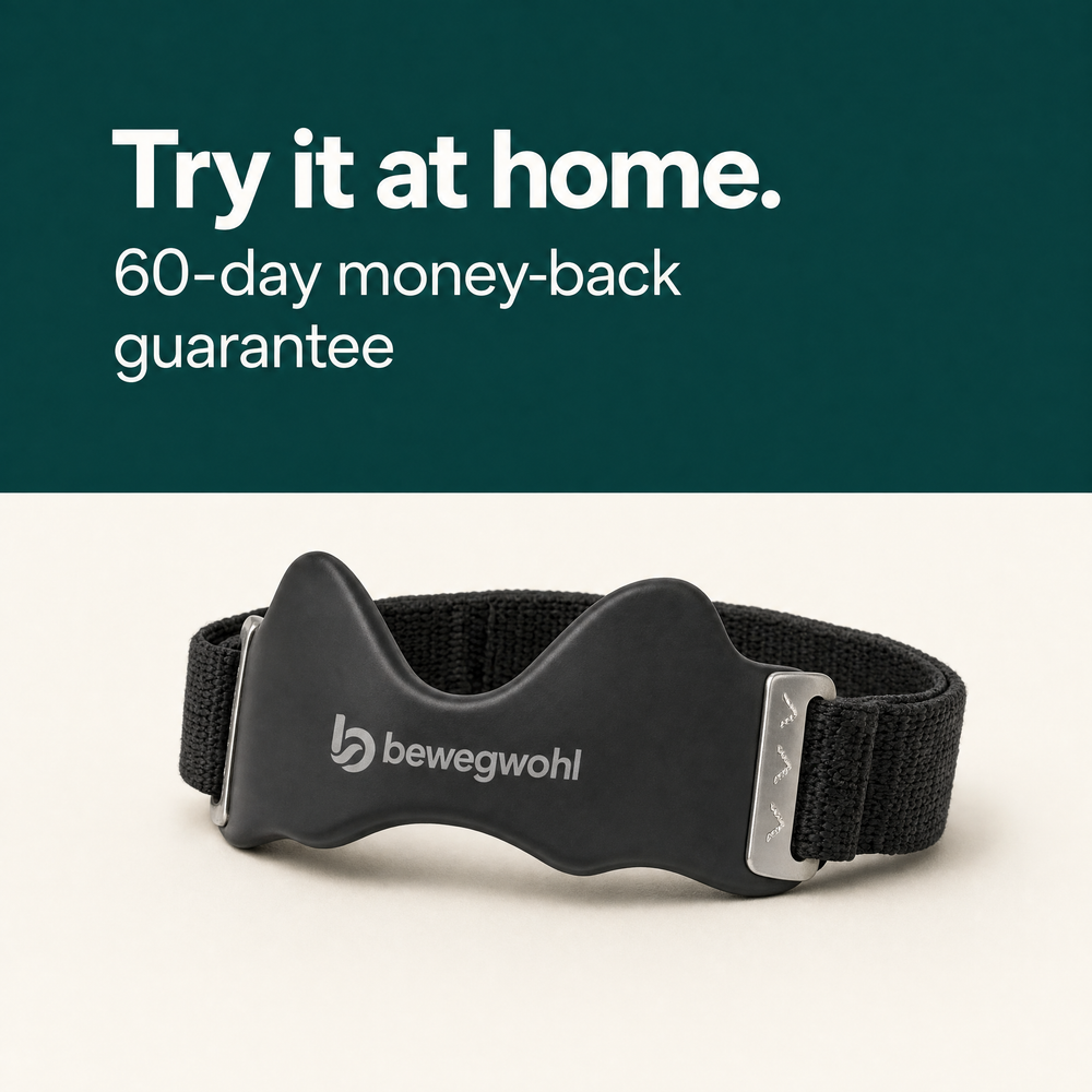 Bewegwohl Knee Strap 60-day money-back guarantee